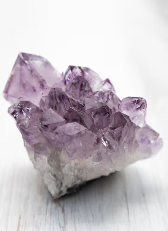 Purple crystal background